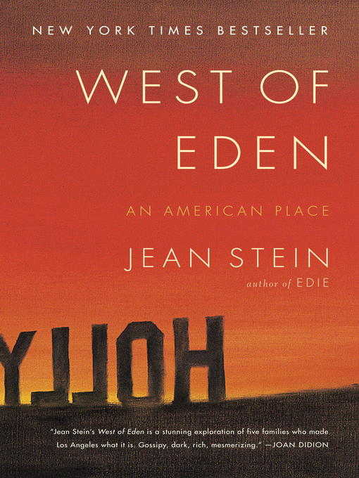 Title details for West of Eden by Jean Stein - Wait list